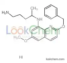 4-N-(6-methoxy-2-phenylmethoxyquinolin-8-yl)pentane-1,4-diamine,hydroiodide