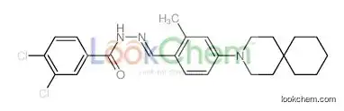 N-[[4-(3-azaspiro[5.5]undecan-3-yl)-2-methylphenyl]methylideneamino]-3,4-dichlorobenzamide