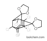 5,5,10,10-Bis-aethylendioxy-1,2,3,4,6,7,8,9-octachlortricyclo[5,2,1,02.6]deca-3,10-dien
