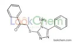 2-[(4-amino-5-phenyl-1,2,4-triazol-3-yl)sulfanyl]-1-phenylethanone