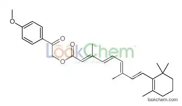 [2-(4-methoxyphenyl)-2-oxoethyl] (2Z,4E,6E,8E)-3,7-dimethyl-9-(2,6,6-trimethylcyclohexen-1-yl)nona-2,4,6,8-tetraenoate