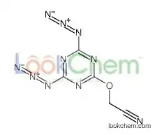 2-[(4,6-diazido-1,3,5-triazin-2-yl)oxy]acetonitrile