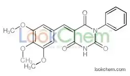 1-phenyl-5-[(3,4,5-trimethoxyphenyl)methylidene]-1,3-diazinane-2,4,6-trione