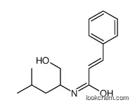 (E)-N-(1-hydroxy-4-methylpentan-2-yl)-3-phenylprop-2-enamide
