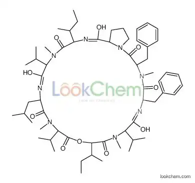 3,6-dibenzyl-12,24-di(butan-2-yl)-4,10,16,22-tetramethyl-18-(2-methylpropyl)-9,15,21-tri(propan-2-yl)-13-oxa-1,4,7,10,16,19,22,2