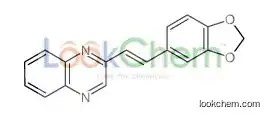 2-[2-(1,3-benzodioxol-5-yl)ethenyl]quinoxaline
