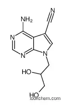 4-amino-7-(2,3-dihydroxypropyl)pyrrolo[2,3-d]pyrimidine-5-carbonitrile