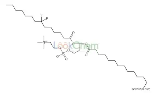 [(3R)-3-(7,7-difluorotetradecanoyloxy)-3-tetradecanoyloxypropyl] 2-(trimethylazaniumyl)ethyl phosphate