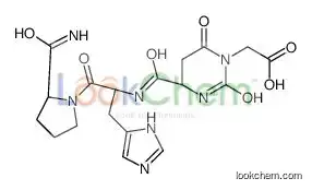 2-[(4S)-4-[[(2S)-1-[(2S)-2-carbamoylpyrrolidin-1-yl]-3-(1H-imidazol-5-yl)-1-oxopropan-2-yl]carbamoyl]-2,6-dioxo-1,3-diazinan-1-y