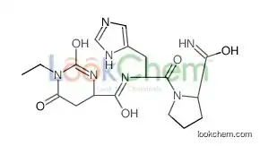 (4R)-N-[(2S)-1-[(2S)-2-carbamoylpyrrolidin-1-yl]-3-(1H-imidazol-5-yl)-1-oxopropan-2-yl]-1-ethyl-2,6-dioxo-1,3-diazinane-4-carbox