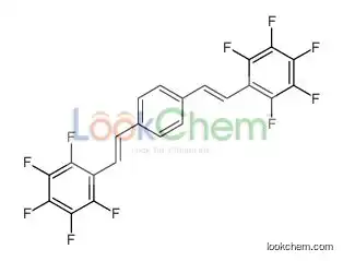 1,2,3,4,5-pentafluoro-6-[2-[4-[2-(2,3,4,5,6-pentafluorophenyl)ethenyl]phenyl]ethenyl]benzene