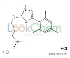 N',N'-dimethyl-N-[5-(2,4,6-trimethylphenyl)-1,3,4-thiadiazol-2-yl]propane-1,3-diamine,dihydrochloride