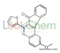 2-methoxy-6-thiophen-2-ylindeno[2,1-c]quinolin-7-one