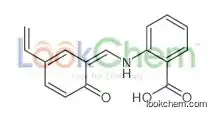 2-[(3-ethenyl-6-oxocyclohexa-2,4-dien-1-ylidene)methylamino]benzoic acid