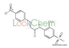 3-methyl-4-[[(E)-3-(4-nitrophenyl)prop-2-enoyl]amino]benzenesulfonyl fluoride