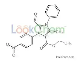 ethyl 5-formyl-2-methyl-4-(4-nitrophenyl)-1-phenylpyrrole-3-carboxylate