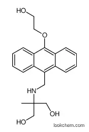 2-[[10-(2-hydroxyethoxy)anthracen-9-yl]methylamino]-2-methylpropane-1,3-diol