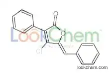 (5Z)-5-benzylidene-4-chloro-3-phenylfuran-2-one