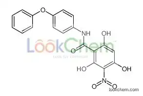 2,4,6-trihydroxy-3-nitro-N-(4-phenoxyphenyl)benzamide