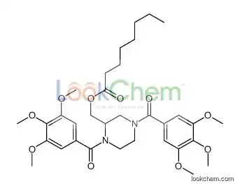 [1,4-bis(3,4,5-trimethoxybenzoyl)piperazin-2-yl]methyl octanoate