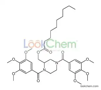 [1,4-bis(3,4,5-trimethoxybenzoyl)piperazin-2-yl]methyl decanoate
