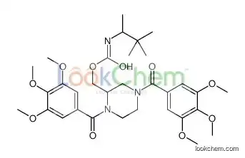 [1,4-bis(3,4,5-trimethoxybenzoyl)piperazin-2-yl]methyl N-(3,3-dimethylbutan-2-yl)carbamate