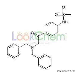N-[4-[2-(dibenzylamino)acetyl]phenyl]methanesulfonamide