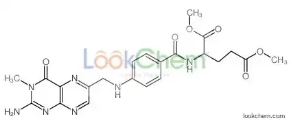 dimethyl 2-[[4-[(2-amino-3-methyl-4-oxopteridin-6-yl)methylamino]benzoyl]amino]pentanedioate