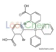 2-bromo-3-[(2-bromo-3-carboxyphenyl)-diphenylsilyl]benzoic acid