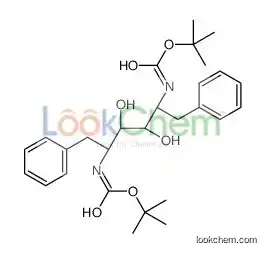 tert-butyl N-[(2S,3R,4R,5S)-3,4-dihydroxy-5-[(2-methylpropan-2-yl)oxycarbonylamino]-1,6-diphenylhexan-2-yl]carbamate