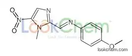 N-(4-methoxyphenyl)-1-(1-methyl-5-nitroimidazol-2-yl)methanimine