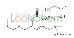 4-(2-hydroxypropylamino)-2,2-dimethyl-7-pentyl-3H-thiochromen-5-one
