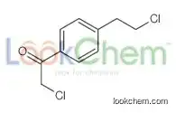2-chloro-1-[4-(2-chloroethyl)phenyl]ethanone
