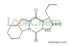(2S)-2-[(3S,5aS,9aS,10aS)-3-methyl-1,4-dioxo-5a,6,7,8,9,9a,10,10a-octahydro-3H-pyrazino[1,2-a]indol-2-yl]pentanoic acid