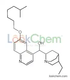 (5-ethyl-1-azabicyclo[2.2.2]octan-2-yl)-[6-(6-methylheptoxy)quinolin-4-yl]methanol