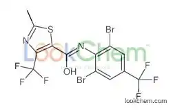 N-[2,6-dibromo-4-(trifluoromethyl)phenyl]-2-methyl-4-(trifluoromethyl)-1,3-thiazole-5-carboxamide