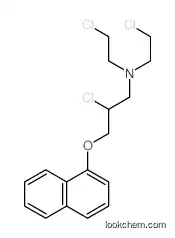 2-chloro-N,N-bis(2-chloroethyl)-3-naphthalen-1-yloxypropan-1-amine
