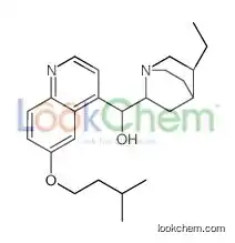 (5-ethyl-1-azabicyclo[2.2.2]octan-2-yl)-[6-(3-methylbutoxy)quinolin-4-yl]methanol