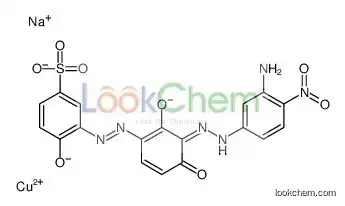 copper,sodium,3-[[(3Z)-3-[(3-amino-4-nitrophenyl)hydrazinylidene]-2-oxido-4-oxocyclohexa-1,5-dien-1-yl]diazenyl]-4-oxidobenzenes