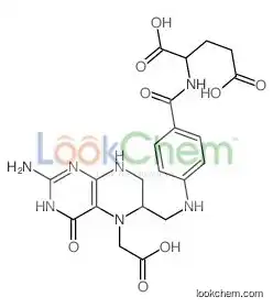 2-[[4-[[2-amino-5-(carboxymethyl)-4-oxo-1,6,7,8-tetrahydropteridin-6-yl]methylamino]benzoyl]amino]pentanedioic acid