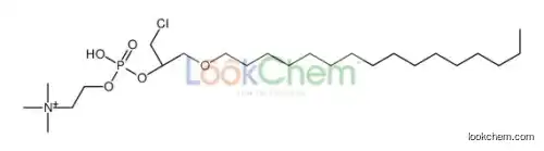 2-[[(2R)-1-chloro-3-hexadecoxypropan-2-yl]oxy-hydroxyphosphoryl]oxyethyl-trimethylazanium