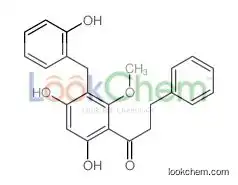 1-[4,6-dihydroxy-3-[(2-hydroxyphenyl)methyl]-2-methoxyphenyl]-3-phenylpropan-1-one