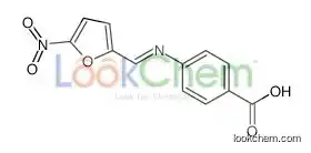4-[(5-nitrofuran-2-yl)methylideneamino]benzoic acid