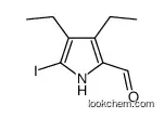 3,4-diethyl-5-iodo-1H-pyrrole-2-carbaldehyde