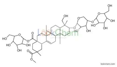 2-O-methyl 4a-O-[(2S,3R,4S,5S,6R)-3,4,5-trihydroxy-6-(hydroxymethyl)oxan-2-yl] (2R,4aR,6aR,6aS,6bR,9R,10S,12aR,14bR)-10-[(2S,3R,