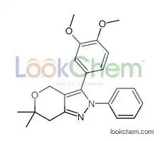 3-(3,4-dimethoxyphenyl)-6,6-dimethyl-2-phenyl-4,7-dihydropyrano[4,3-c]pyrazole