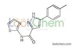 3-(4-methylphenyl)-N-(1,3-thiazol-2-yl)-1H-pyrazole-5-carboxamide