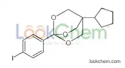 1-cyclopentyl-4-(4-iodophenyl)-3,5,8-trioxabicyclo[2.2.2]octane