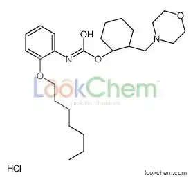 [(1R,2R)-2-(morpholin-4-ylmethyl)cyclohexyl] N-(2-heptoxyphenyl)carbamate,hydrochloride