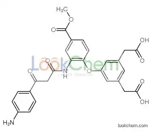 dimethyl 5-[2-[[3-(4-aminophenyl)-3-oxopropanoyl]amino]-4-methoxycarbonylphenoxy]benzene-1,3-dicarboxylate